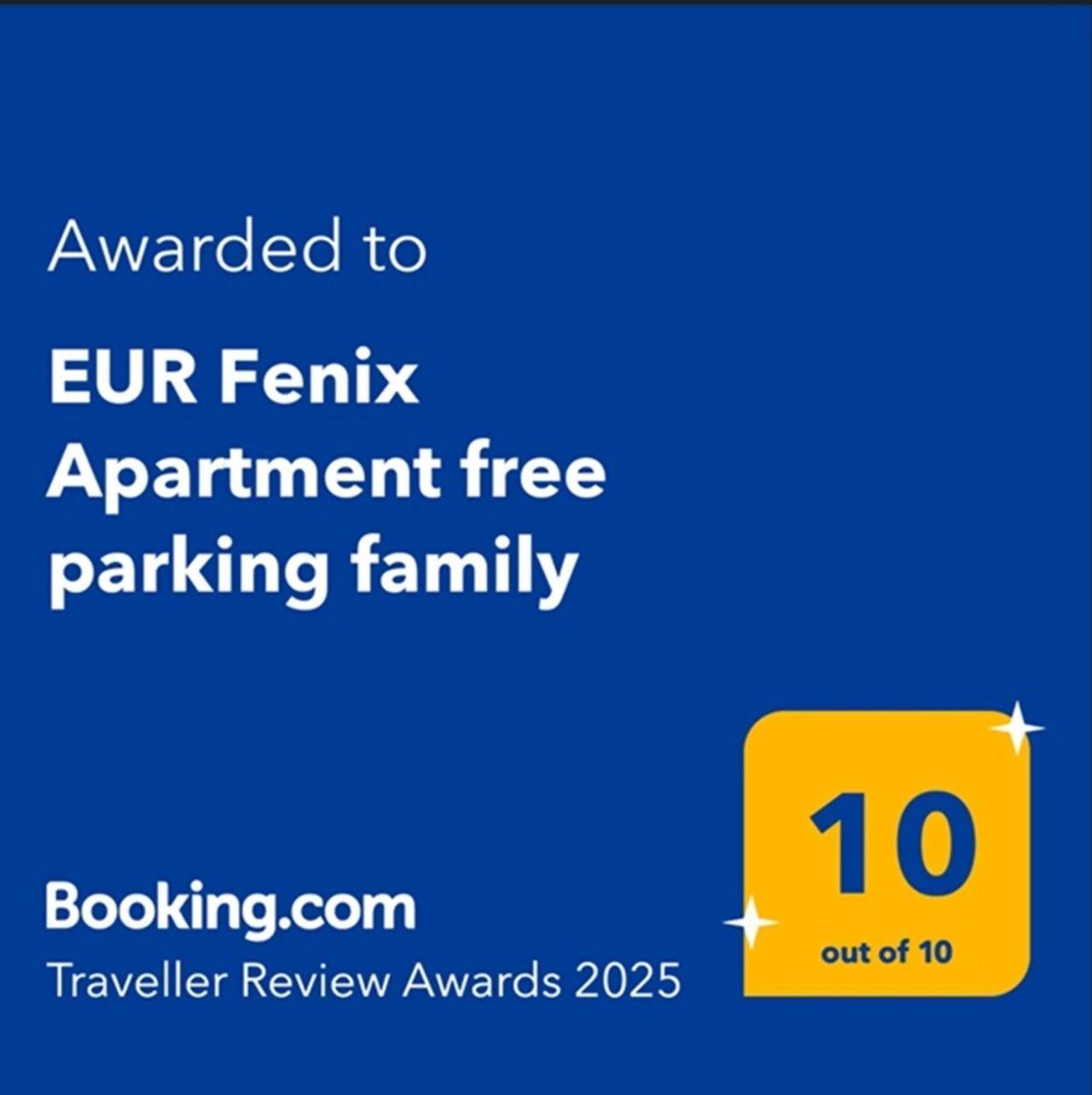 Apartment Eur Fenix Apartment Free Parking Family Rome
